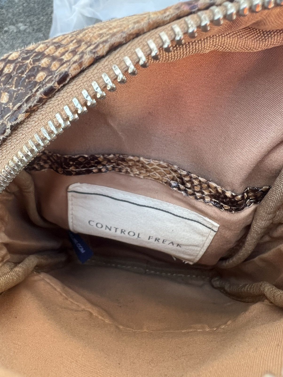 Leather Control Freak Japan Snake Skin Leather Sling Bag Size ONE SIZE - 21 Thumbnail