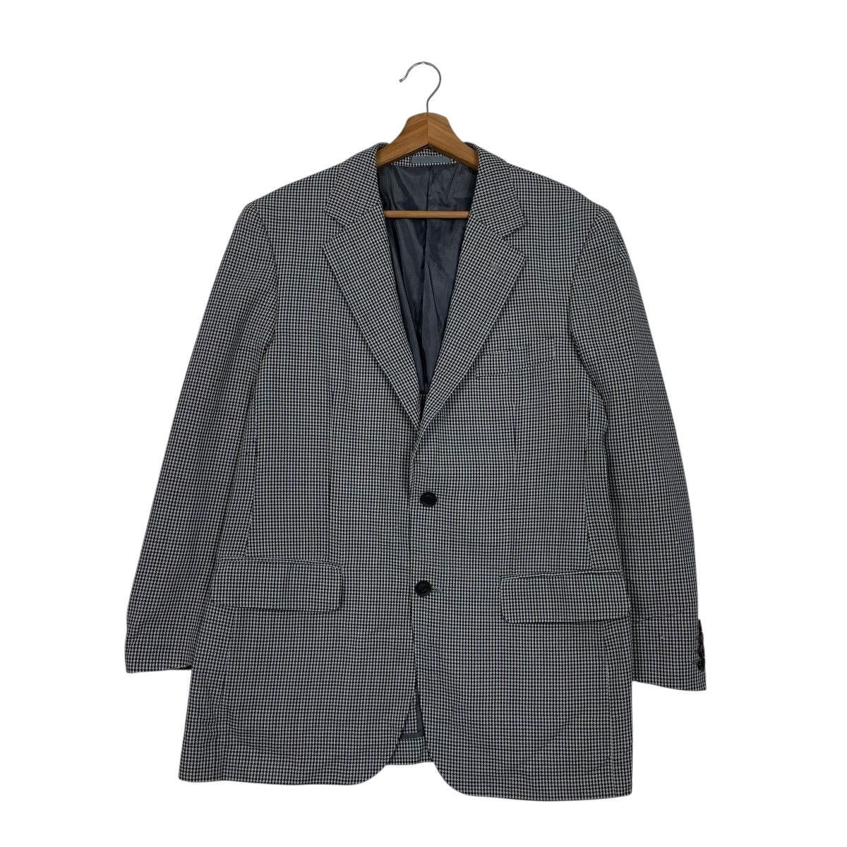 Burberry Burberry London Houndstooth Blazer Jacket Size US M / EU 48-50 / 2 - 1 Thumbnail