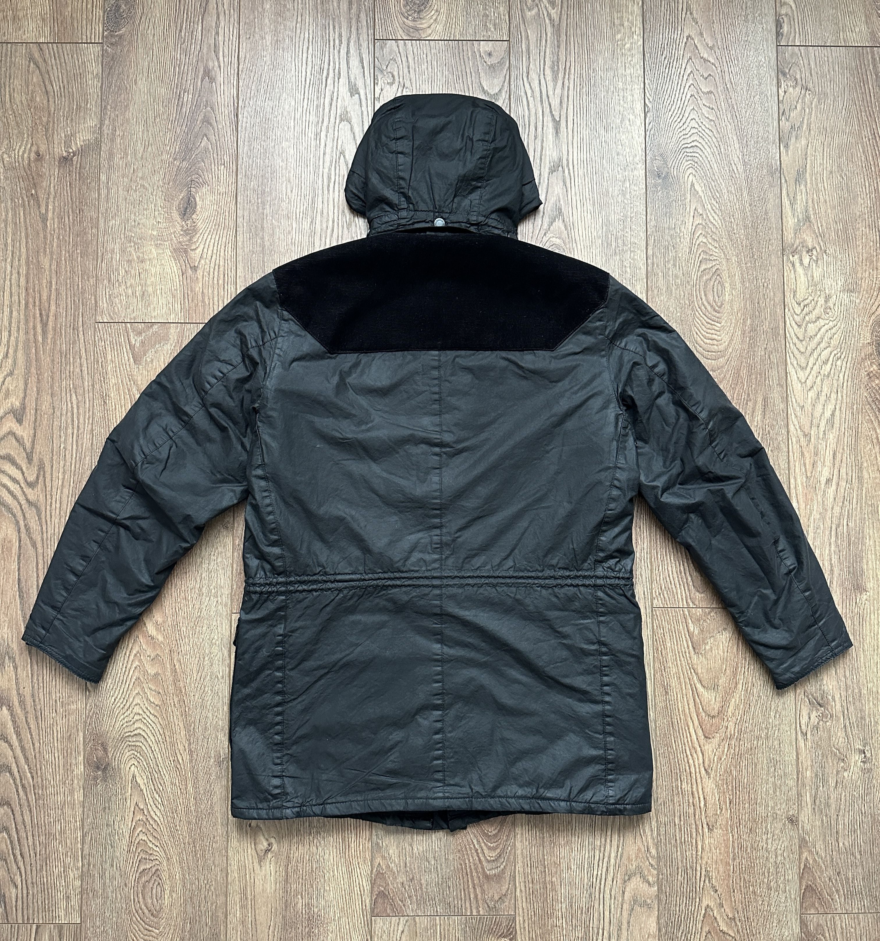 Barbour Barbour Crieff Wax Hooded Jacket Size S Black Made A Rewax Size US S / EU 44-46 / 1 - 22 Thumbnail