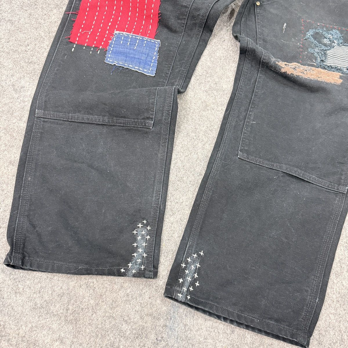 Carhartt 1 of 1 Carhartt Sashiko double knee denim Size US 36 / EU 52 - 3 Thumbnail