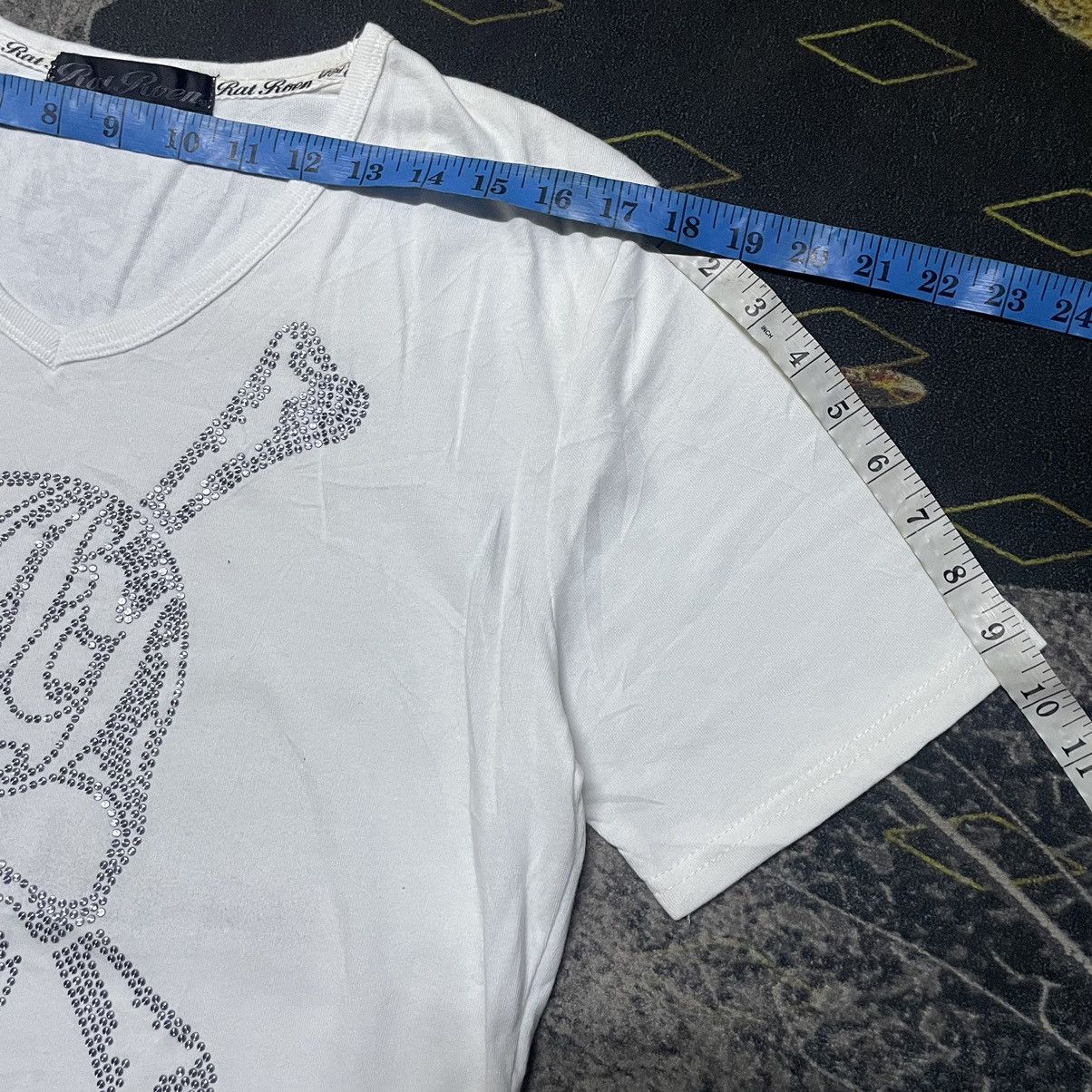 Roen 💥Rat-Roen Skulls Vampire Vneck Tees Japanese StreetPunk Size US L / EU 52-54 / 3 - 5 Thumbnail