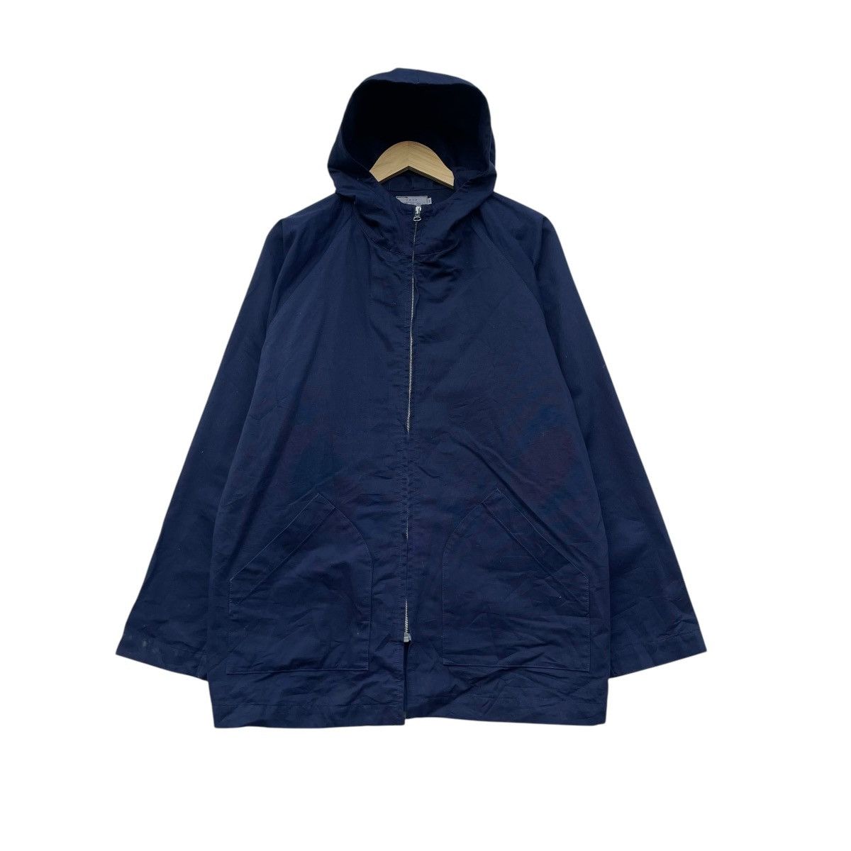 Indigo 💥Japanese Brand Trip Parka Hooded Jacket Size US M / EU 48-50 / 2 - 1 Thumbnail