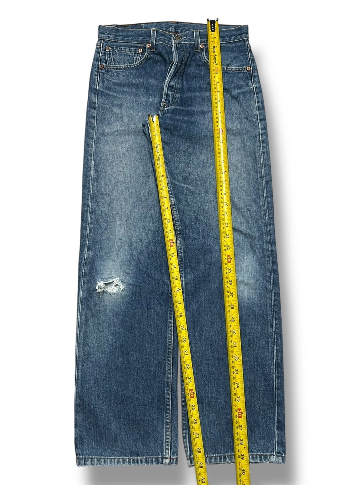 Levi's Vintage 90s Levi’s 501 Japan - Faded Wash Jeans Size US 31 - 19 Thumbnail