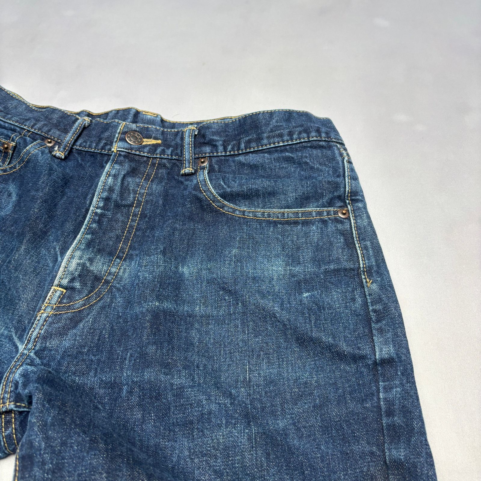 Noah Noah NYC Dark Wash Denim Jeans Men's 32x29 Made in Japan Size US 32 / EU 48 - 11 Thumbnail
