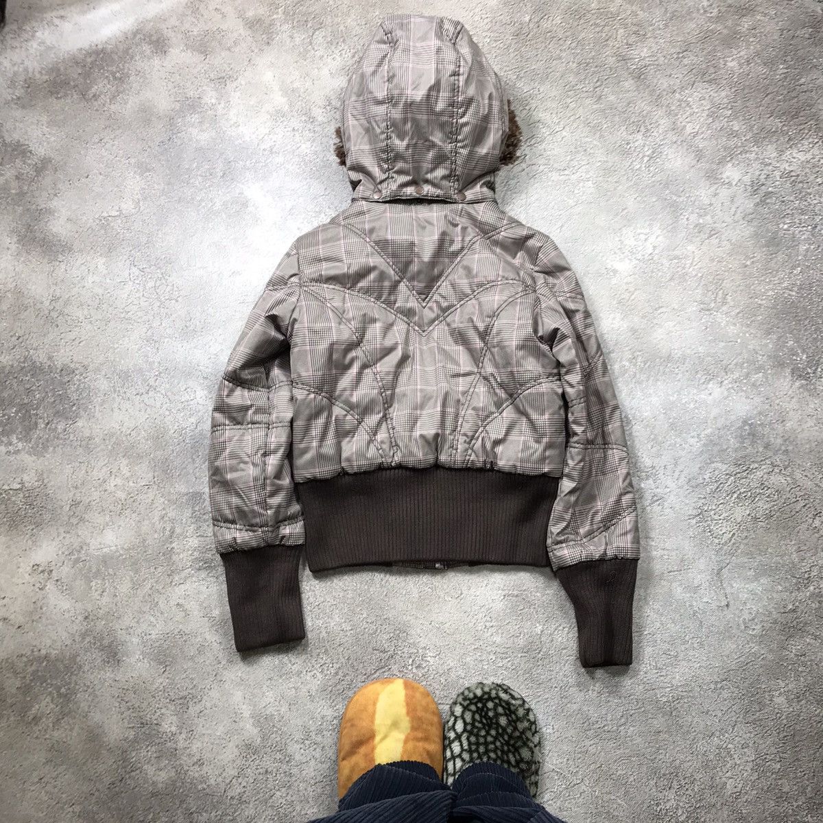 Hysteric Glamour VINTAGE Y2K BOMBER WINTER JACKET JAPAN CASUAL STREETWEAR 90s Size M / US 6-8 / IT 42-44 - 6 Thumbnail