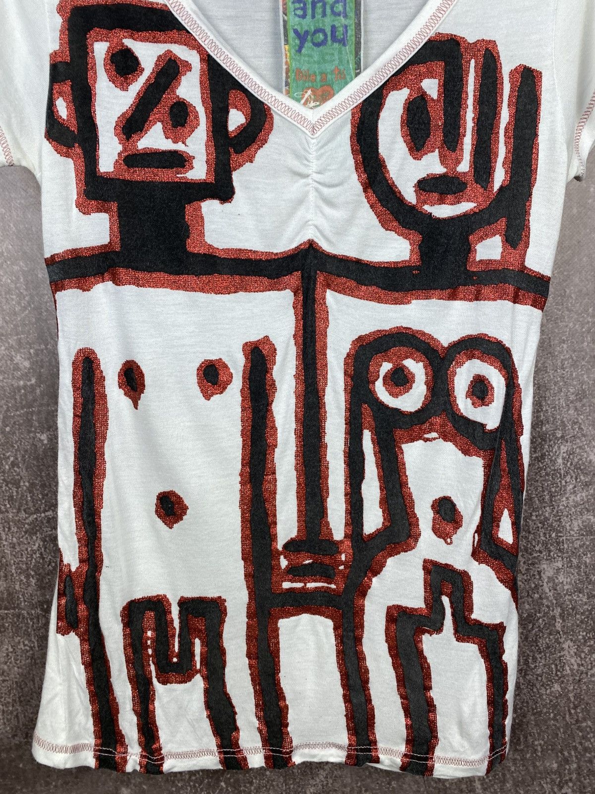 Desigual Rare jean paul gaultier style hype t shirts y2k Size M / US 6-8 / IT 42-44 - 2 Thumbnail