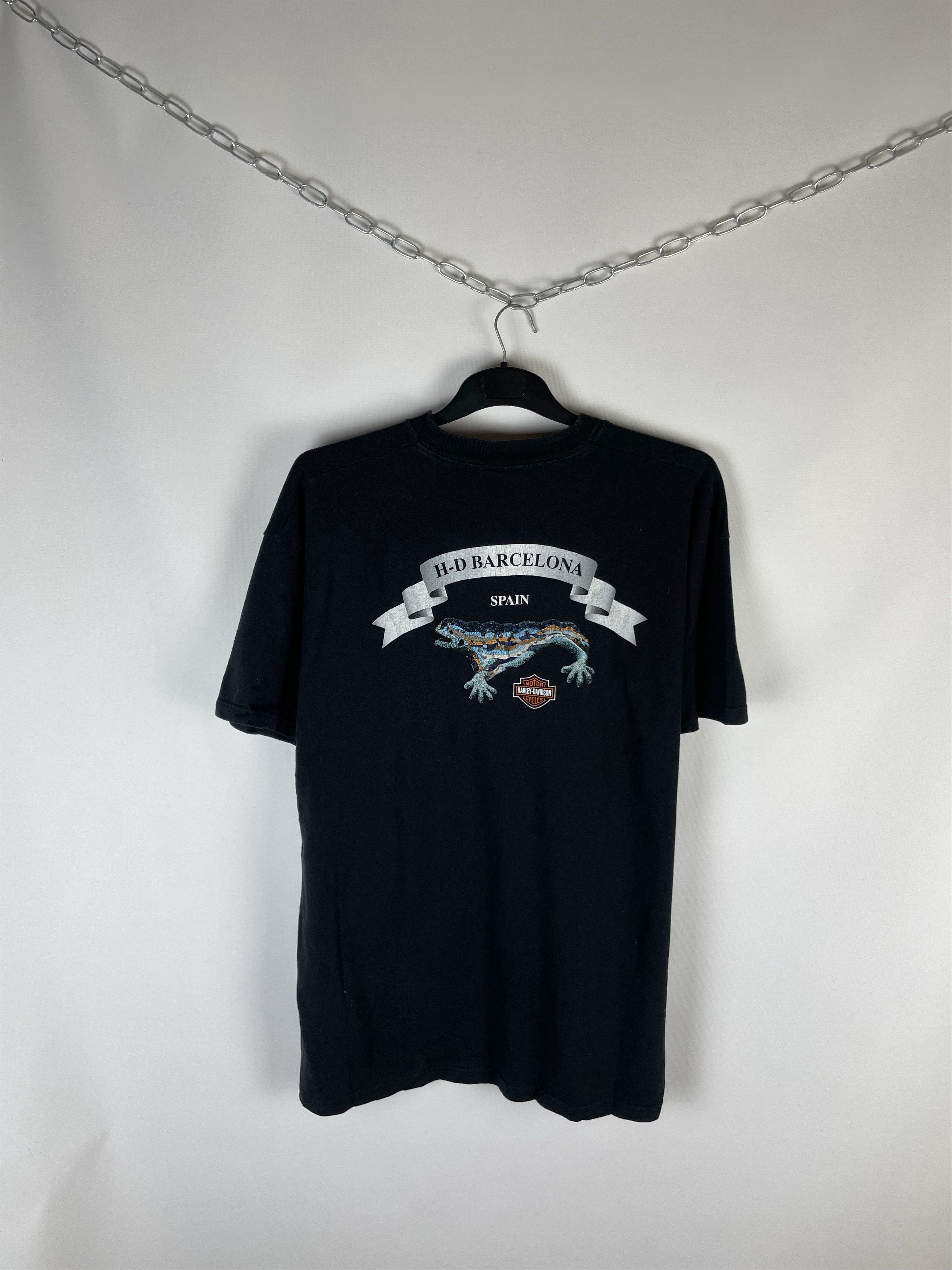 Harley Davidson × Vintage Vintage HARLEY DAVIDSON Tee Graphic T-Shirt Size US XL / EU 56 / 4 - 8 Thumbnail