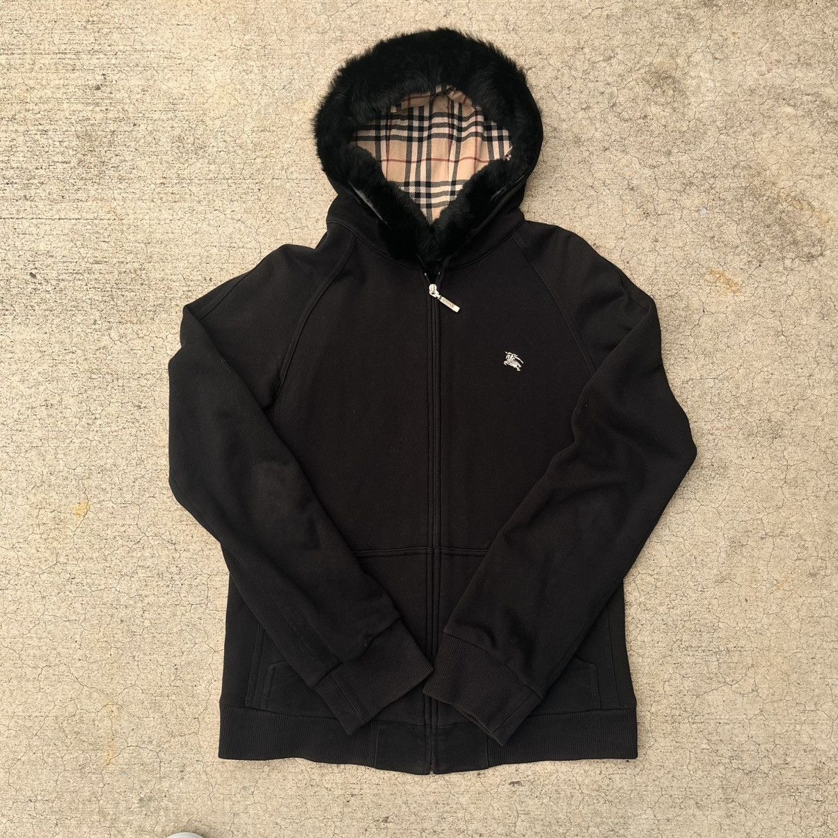 Burberry Burberry Black Label Faux Fur Jacket Size US S / EU 44-46 / 1 - 1 Thumbnail