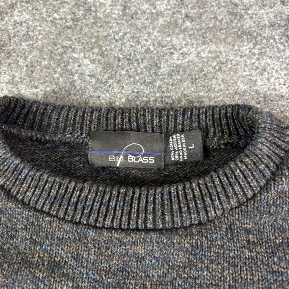 Bill Blass Bill Blass Mens Argyle Sweater Dark Gray Gold Stripes Pullover Size Large 90s Size US L / EU 52-54 / 3 - 5 Thumbnail