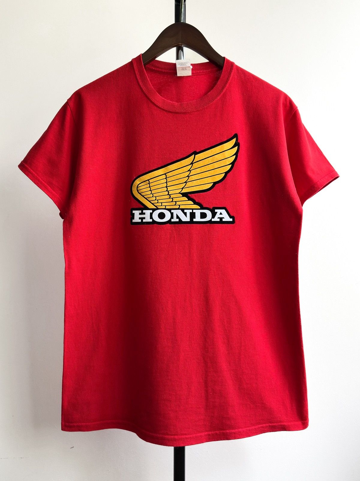 Honda Vintage Honda Racing Velour Big Logo Tee Size US M / EU 48-50 / 2 - 1 Thumbnail