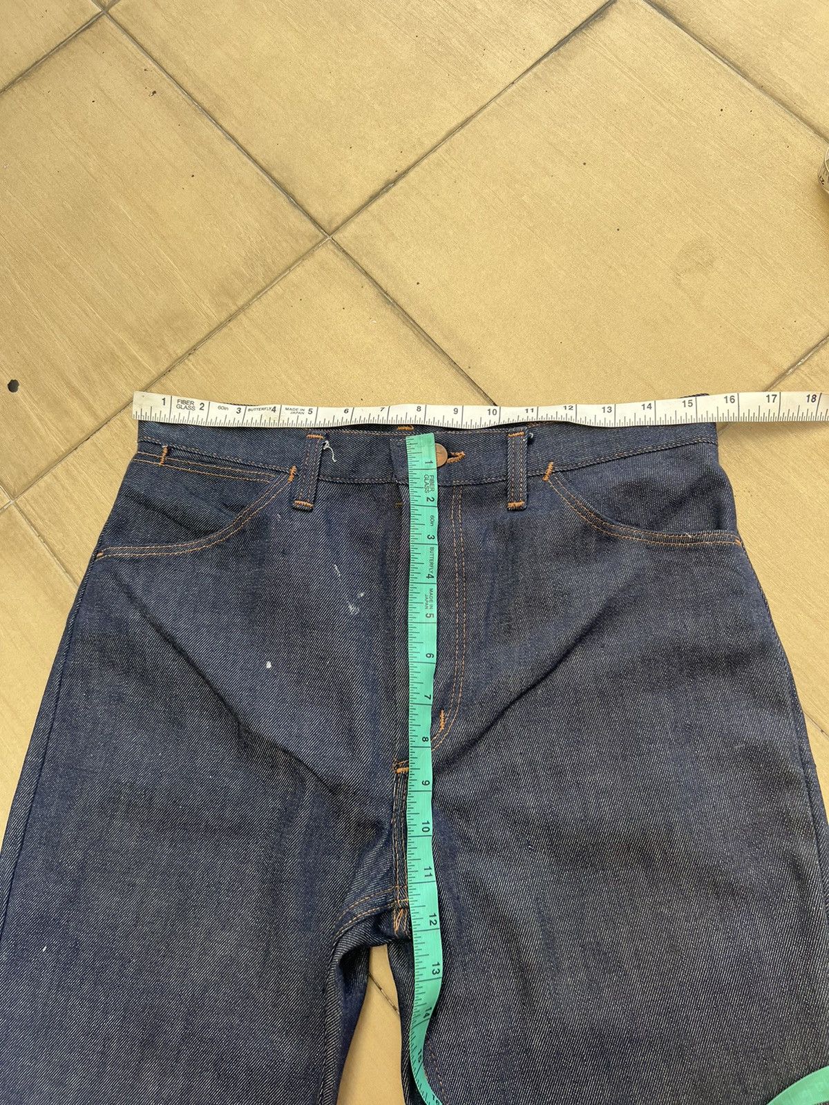 Vintage Vintage 60s Wrangler TALON Zipper Light Denim Bootcut Jeans Size US 30 / EU 46 - 3 Thumbnail