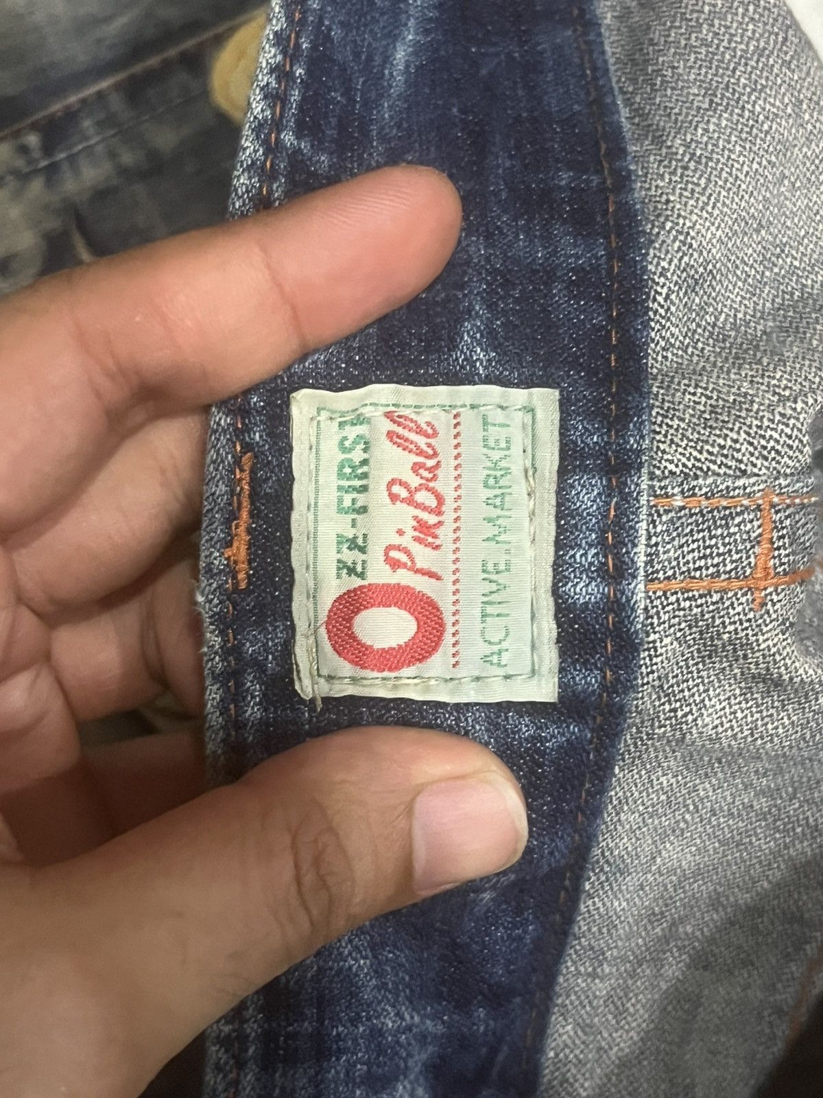 Tornado Mart Ozz-Firsi Pinball Distressed Thunder Distressed Flare Jeans Size US 30 / EU 46 - 14 Thumbnail