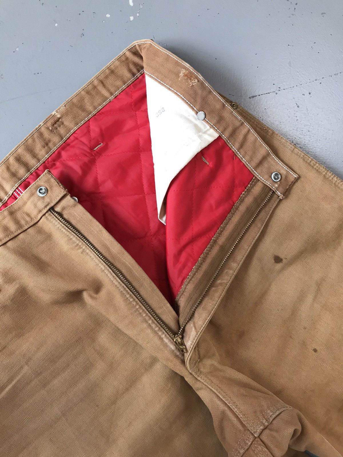 Carhartt × Vintage Vintage Carhartt 62WQ blankets line denim Size US 38 / EU 54 - 6 Thumbnail