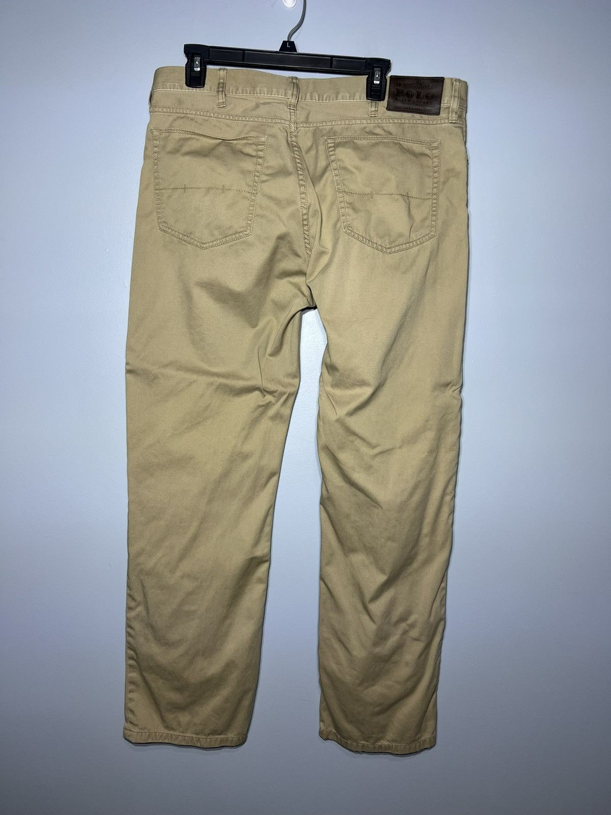 Polo Ralph Lauren Polo Ralph Lauren 650 Straight Fit 5 Pockets Chino 36x30 Size US 36 / EU 52 - 3 Thumbnail
