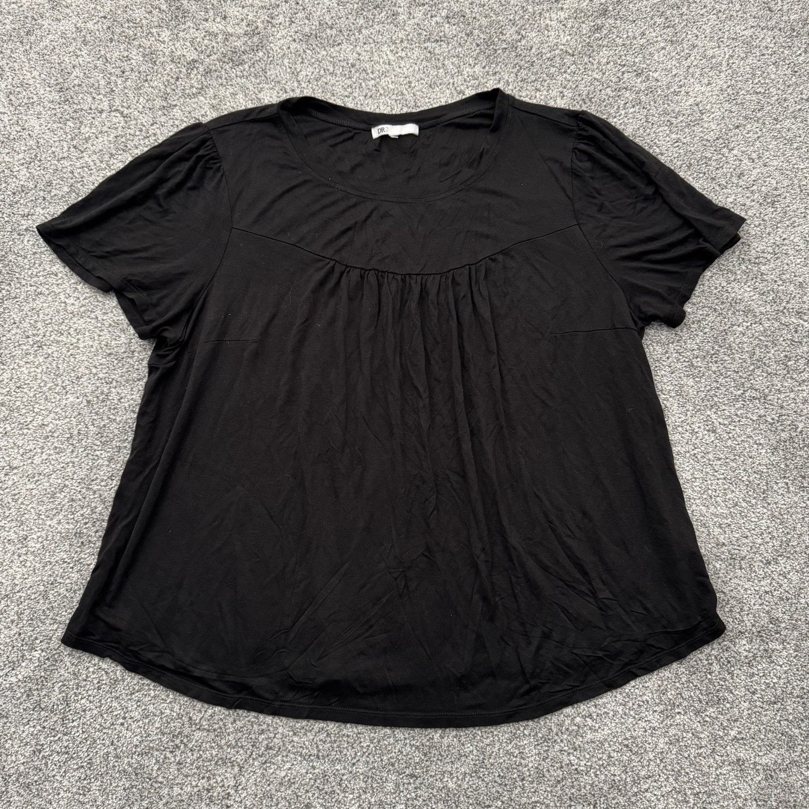 Other DR2 Babydoll Top Women Large Relaxed Boho Lagenlook Romantic Size L / US 10 / IT 46 - 1 Thumbnail