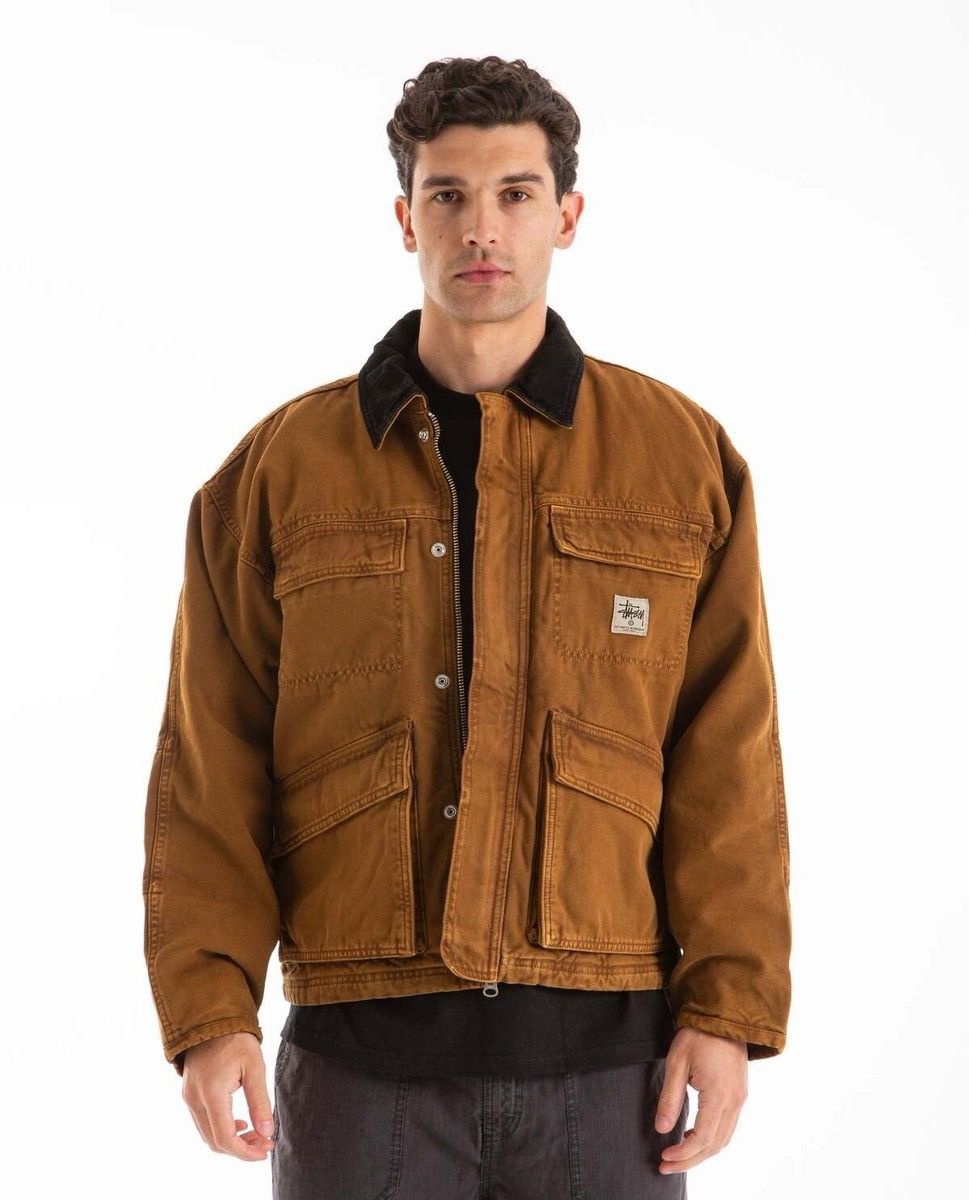 Stussy Stussy Washed Canvas Shop Jacket Size US S / EU 44-46 / 1 - 9 Thumbnail
