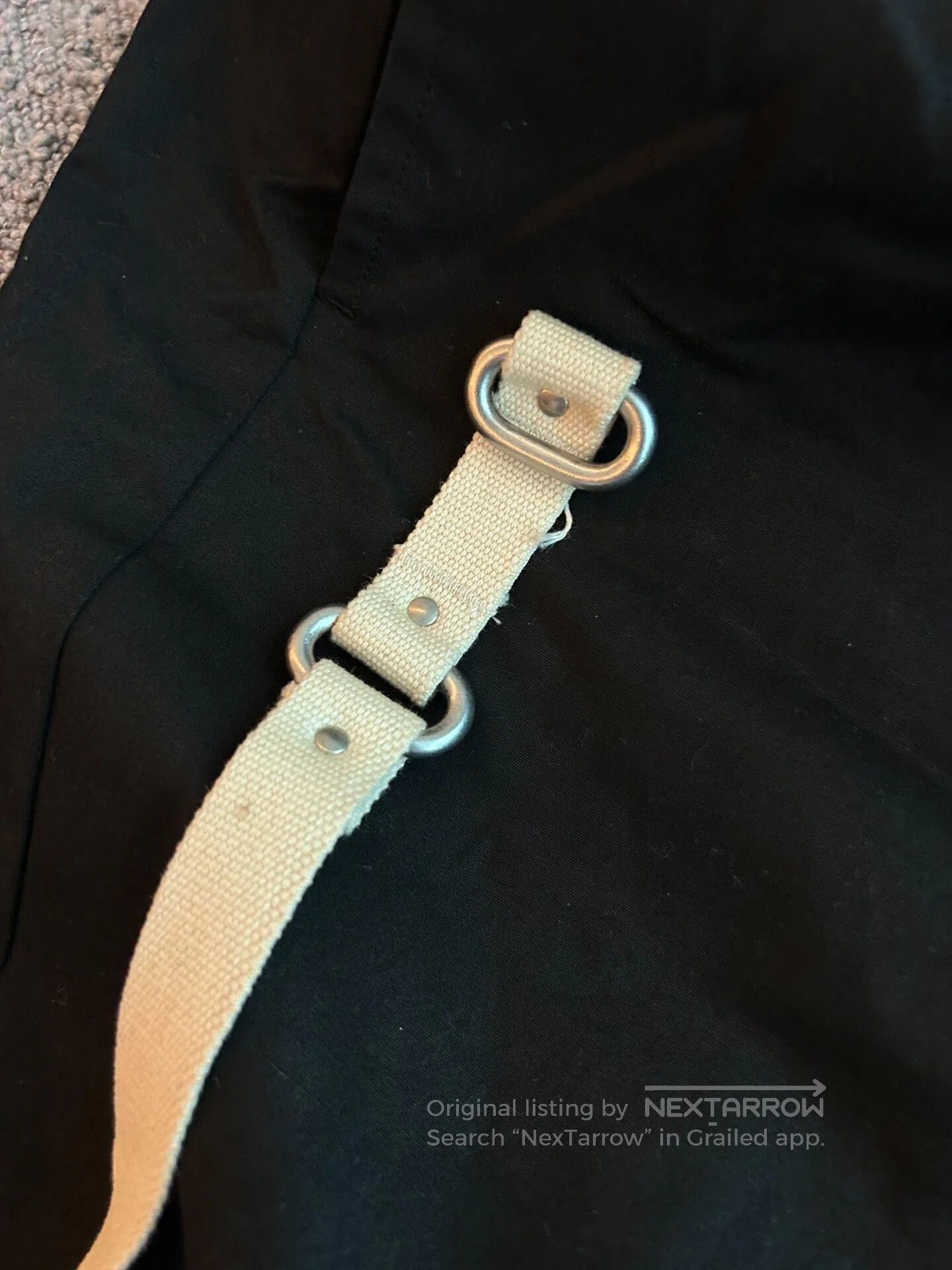 Rick Owens Rick Owens Black Cargo Pants. Size US 26 / EU 42 - 3 Thumbnail