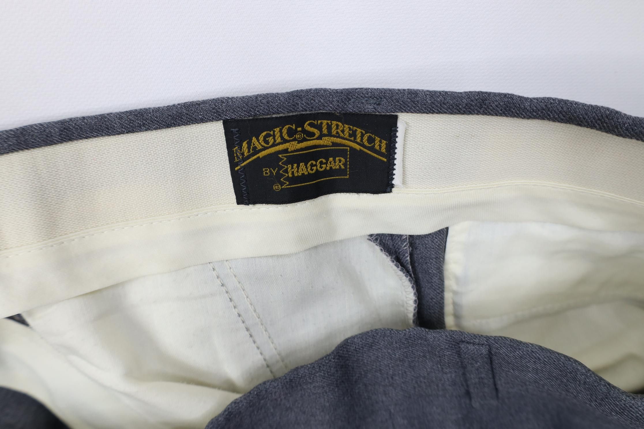 Vintage Vintage 70s Streetwear Flared Wide Leg Chino Pants Gray USA Size US 34 / EU 50 - 7 Thumbnail