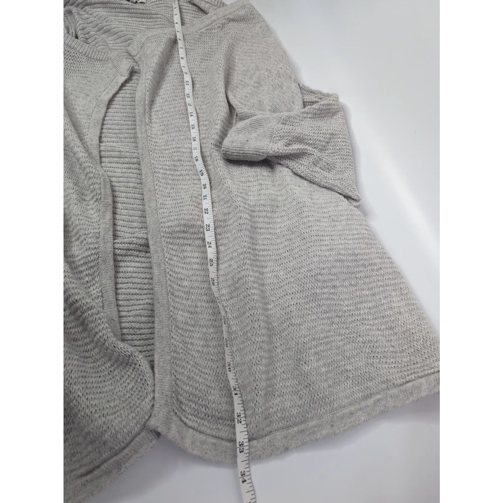 Madewell **Madewell Gray XL Dolman Sleeve Open Front Women's Cardigan Sweater** User: Madewell Gray XL Dolman Sleeve Open Front Women's Cardigan Sweater F3450 Size XL / US 12-14 / IT 48-50 - 4 Thumbnail