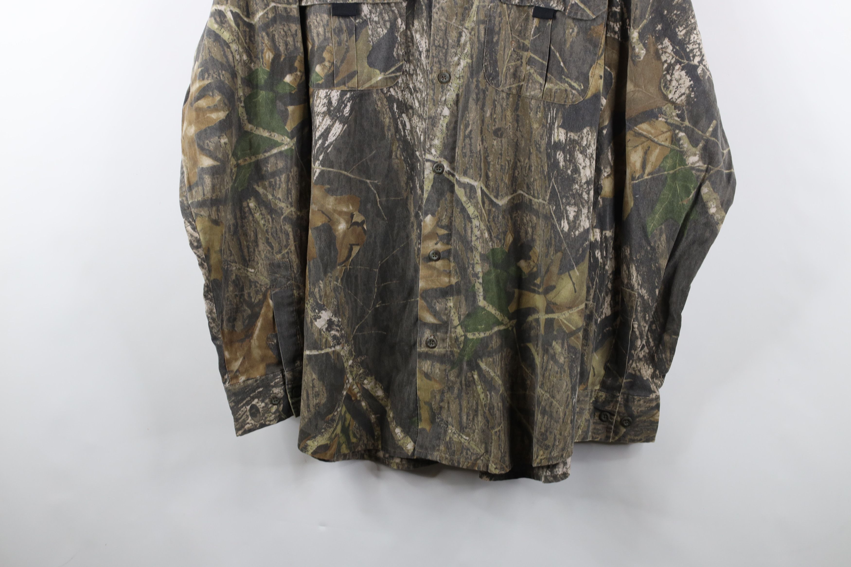 Vintage Vintage Y2K Streetwear Camouflage Collared Button Shirt Size US XL / EU 56 / 4 - 3 Thumbnail
