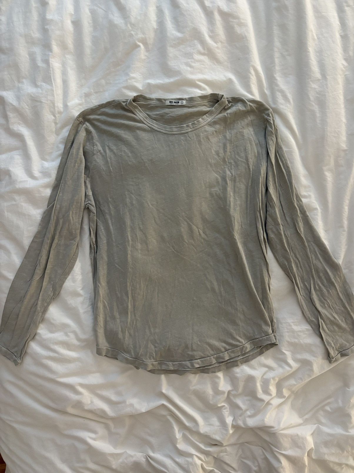 Buck Mason Buck Mason Pima Cotton Long Sleeve Size US L / EU 52-54 / 3 - 3 Thumbnail