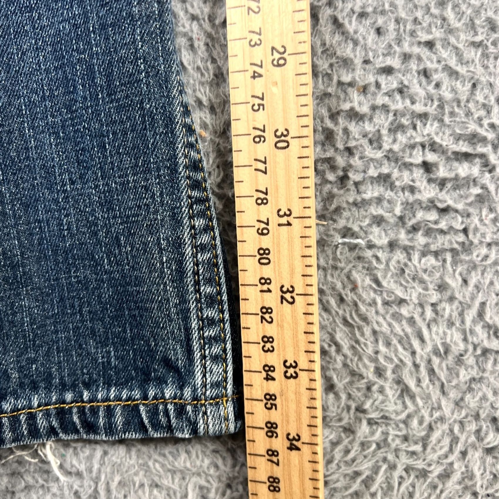 Levi's VINTAGE Levi's 559 Jeans Mens 34x34 Blue Relaxed Straight Stretch Denim Pants Baggy 90s Grunge USA Mens Size US 34 / EU 50 - 3 Thumbnail