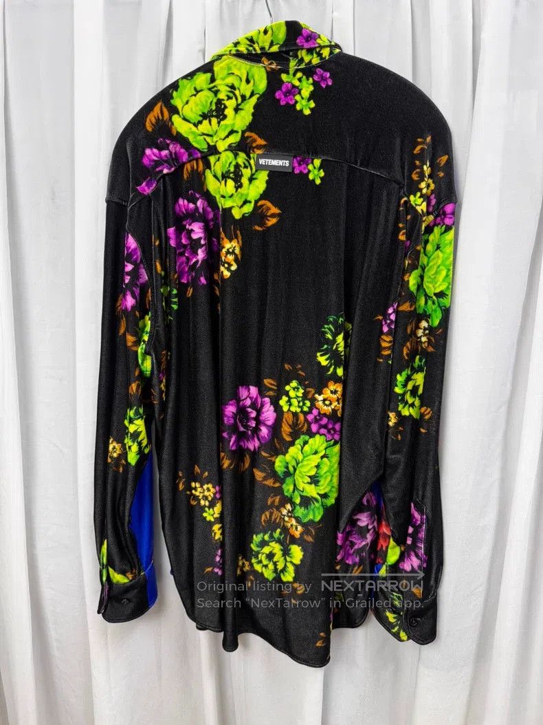 Other Vetements Floral print blouse with bold color contrast and Size XS / US 0-2 / IT 36-38 - 7 Thumbnail