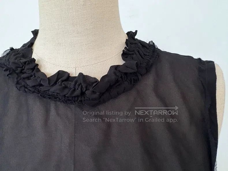 Ann Demeulemeester Ann Demeulemeester 44 18ss backless vest Size XL / US 12-14 / IT 48-50 - 4 Thumbnail