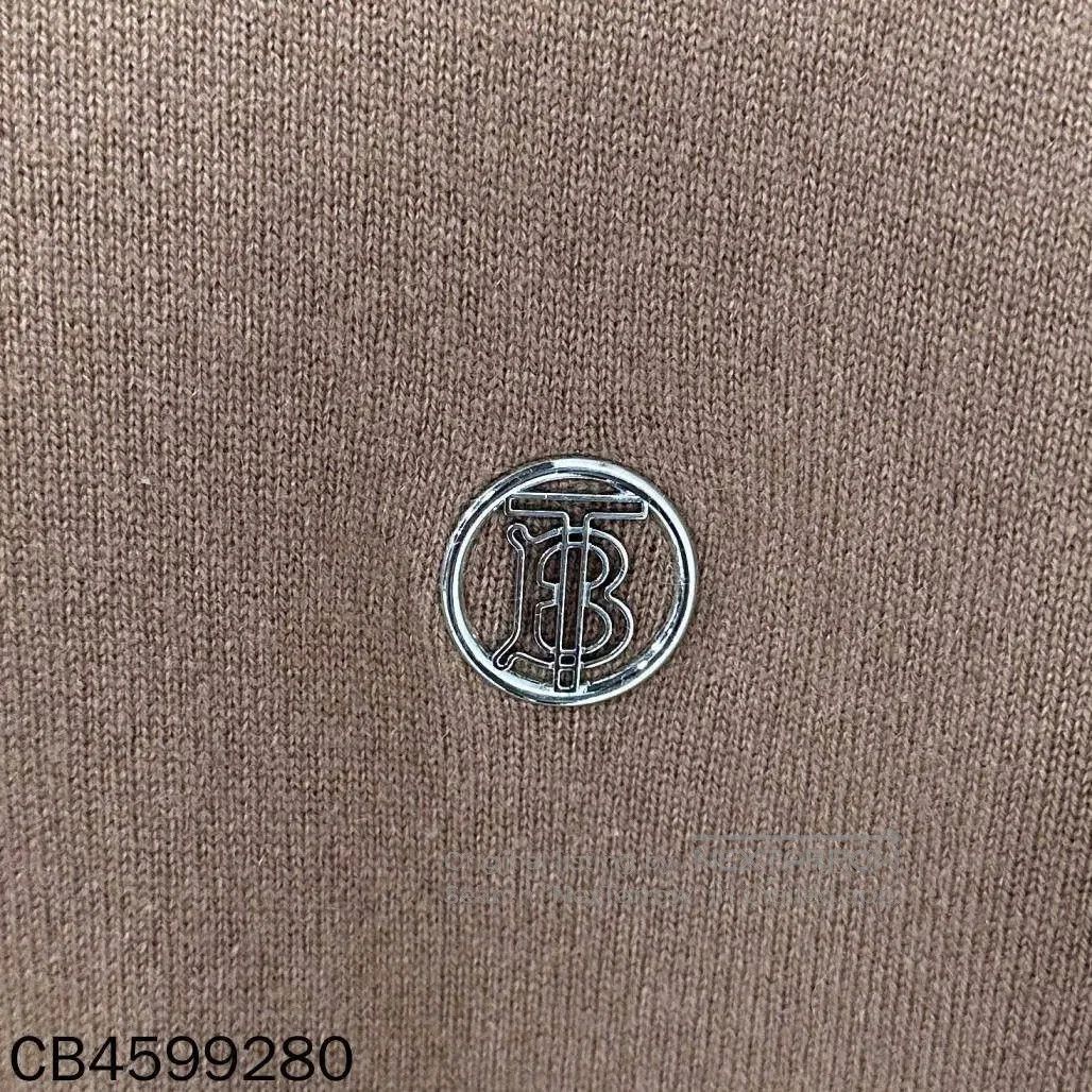 Burberry Burberry Camel Cashmere Knit Top. Size US L / EU 52-54 / 3 - 6 Thumbnail