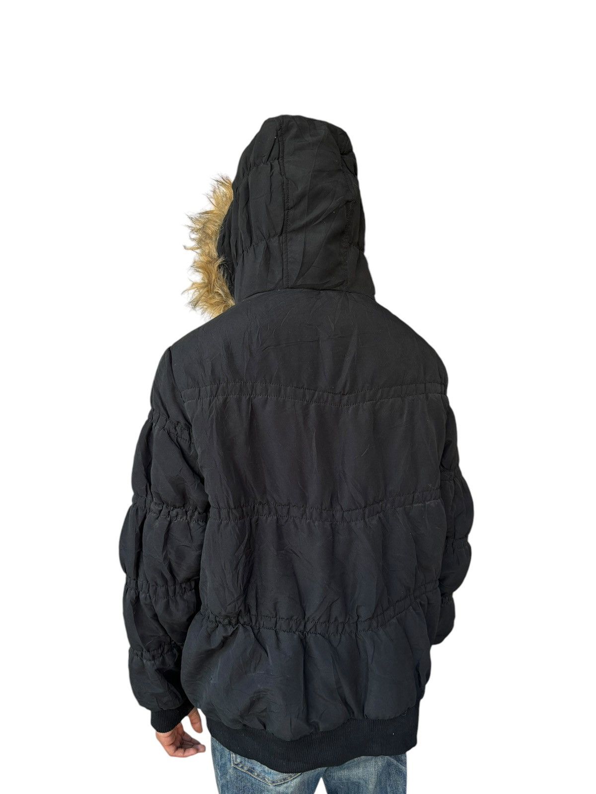 If Six Was Nine × Issey Miyake × Le Grande Bleu (L.G.B.) Inspired Issey Miyake ifsixwasnine lgb style fur jacket vtg Size US XL / EU 56 / 4 - 5 Thumbnail