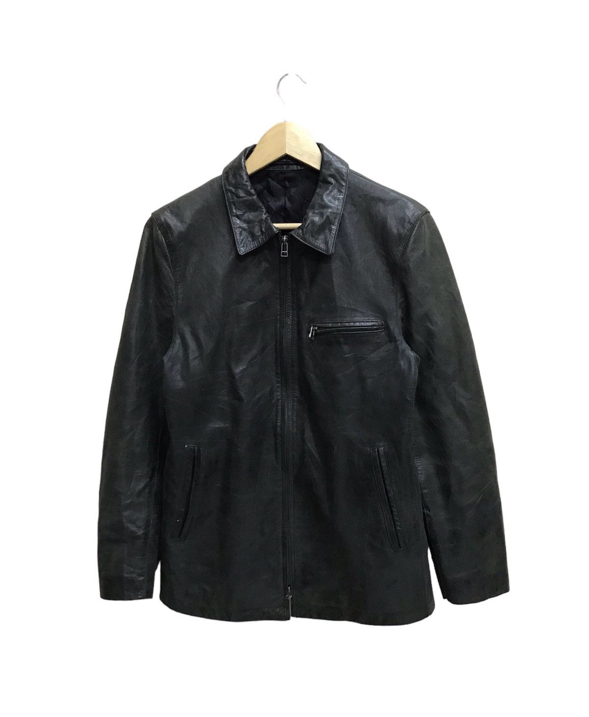 JUN MEN Vintage Jun Man Leather Jacket Size US S / EU 44-46 / 1 - 1 Thumbnail