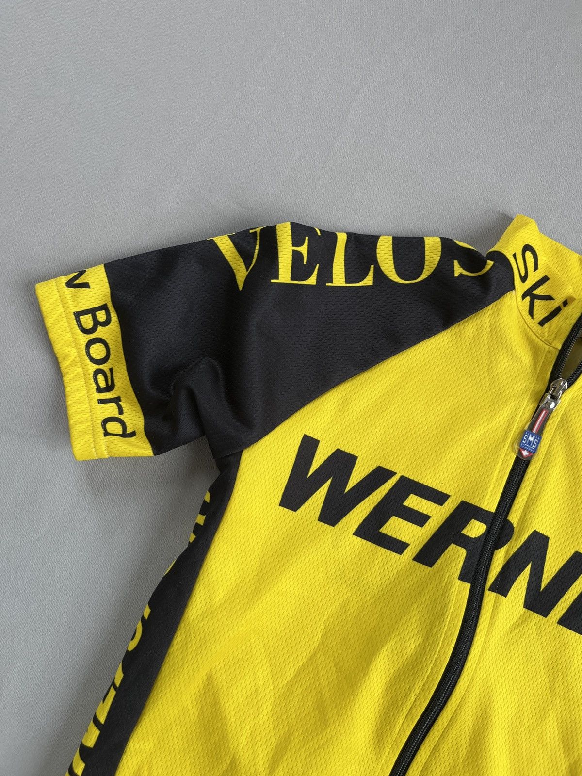 Other Santini SMS Yellow Bike Cycling Jersey Short Sleeve Size US M / EU 48-50 / 2 - 6 Thumbnail
