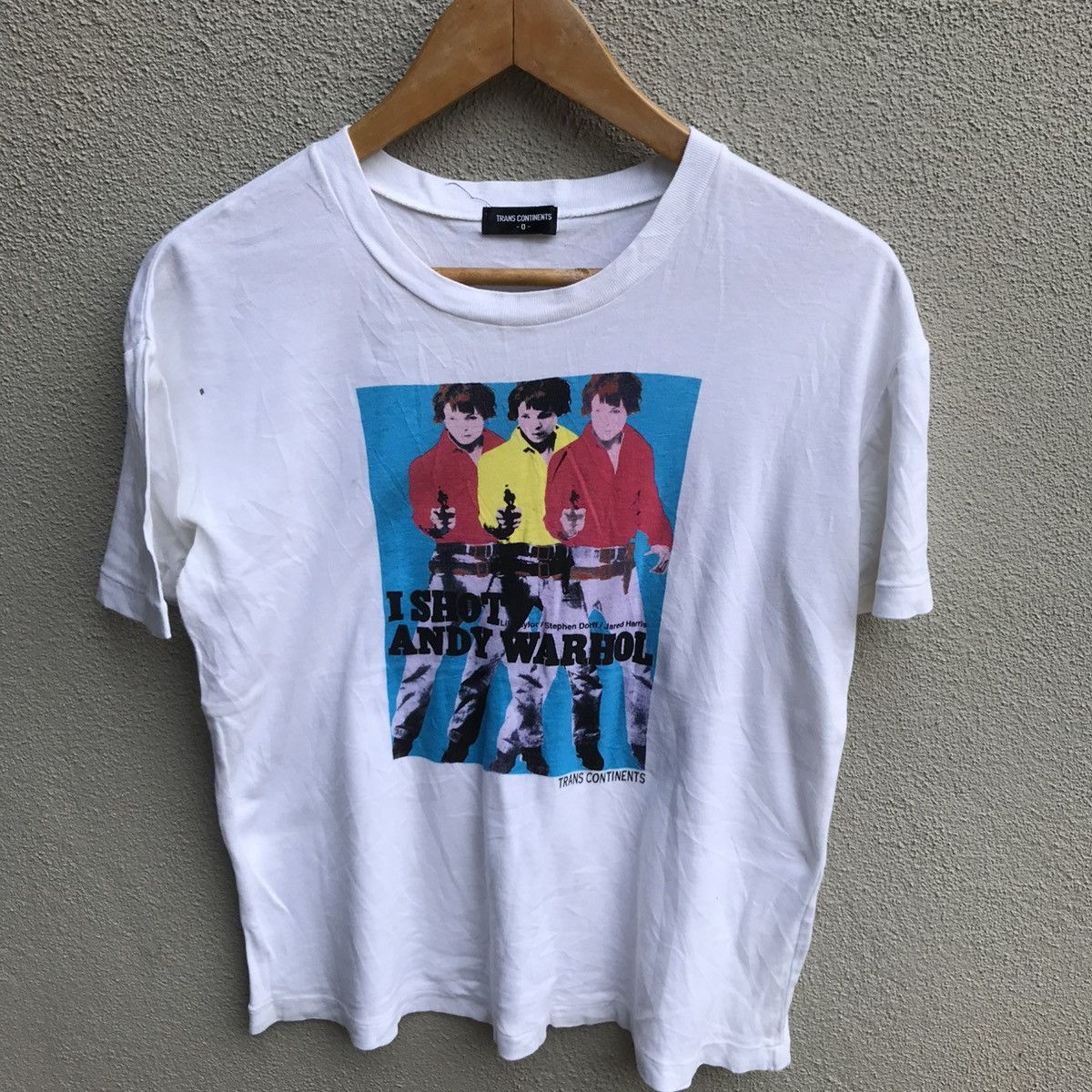 Andy Warhol × Vintage Vintage rare I Shot ANDY WARHOL movie tee pop art Size US S / EU 44-46 / 1 - 2 Thumbnail