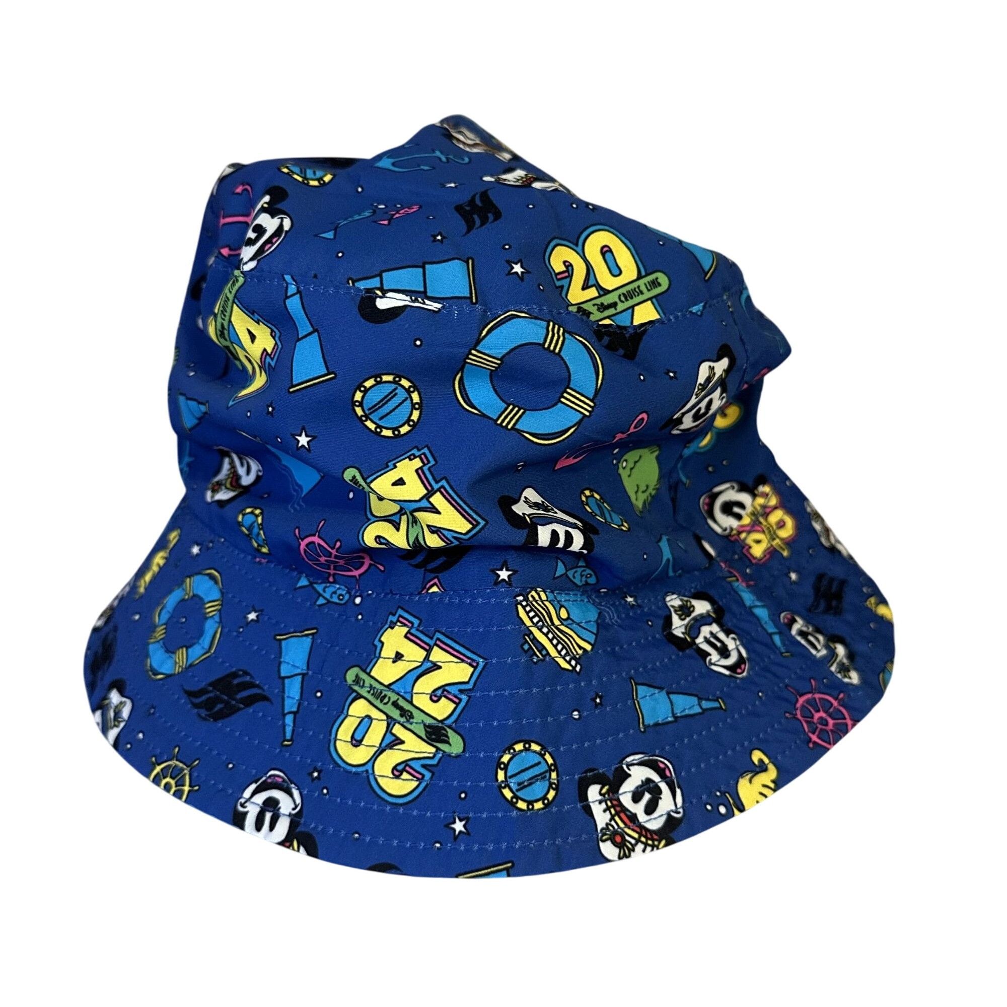 Disney Walt Disney World Cruise Line Reversable Mickey 2024 Bucket Size ONE SIZE - 3 Thumbnail