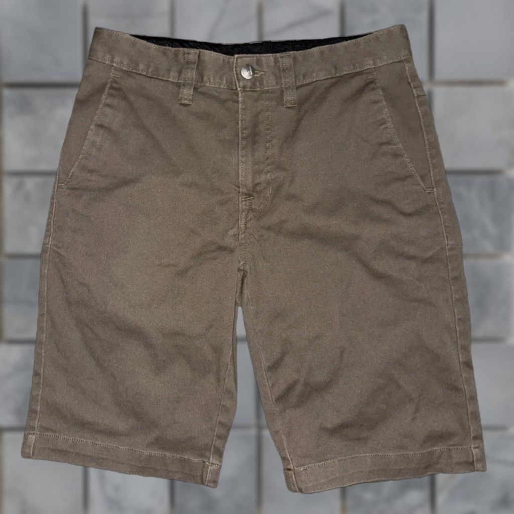 Volcom Volcom Men’s Chino Shorts Brown Size 28x12 Skate Surf Casual Pre-Owned Size US 28 / EU 44 - 1 Thumbnail