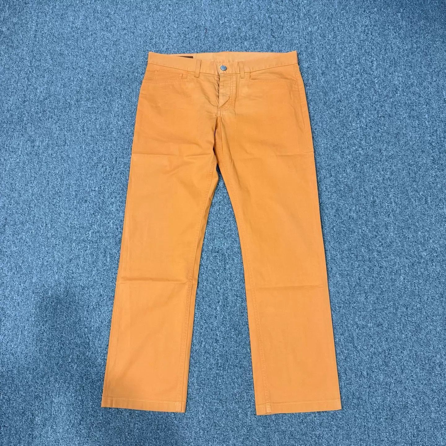 Hermes Orange Casual Pants Size 26 Size US 26 / EU 42 - 1 Thumbnail