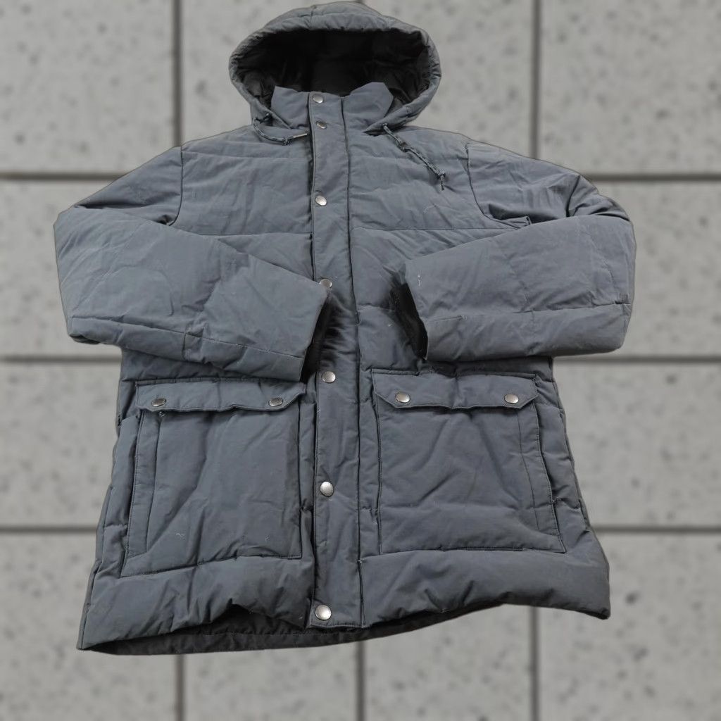 Eddie Bauer Eddie Bauer Parka Coat Mens M Gray Down Insulated Hooded Mid-Length Zip Pockets Regular Fit Winter Outdoor Jacket Size US M / EU 48-50 / 2 - 1 Thumbnail