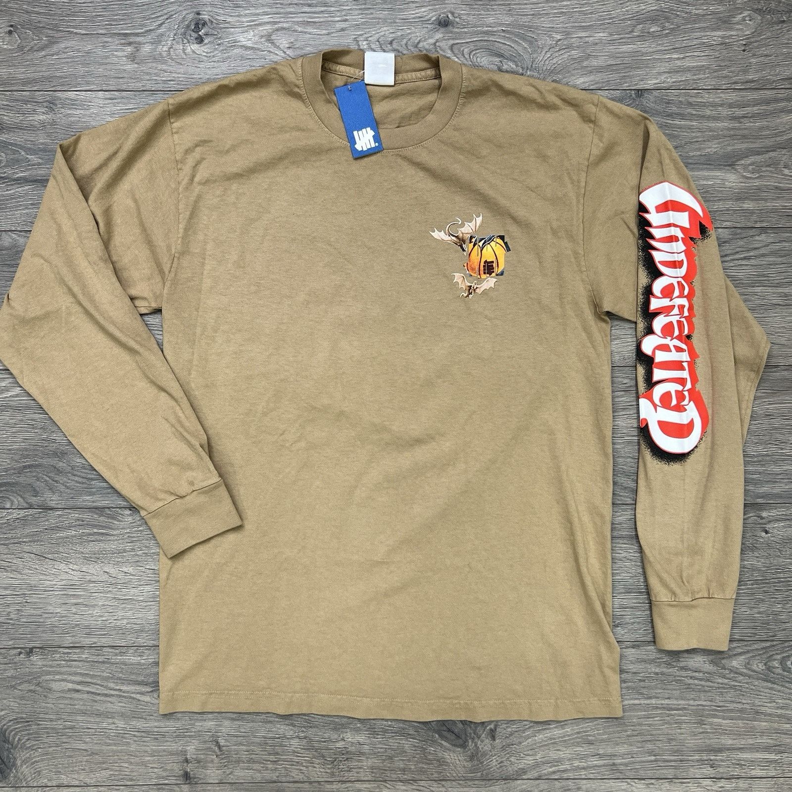 Undefeated Undefeated Long Sleeve Shirt Size Medium Mens Brown Dragon Size US M / EU 48-50 / 2 - 1 Thumbnail