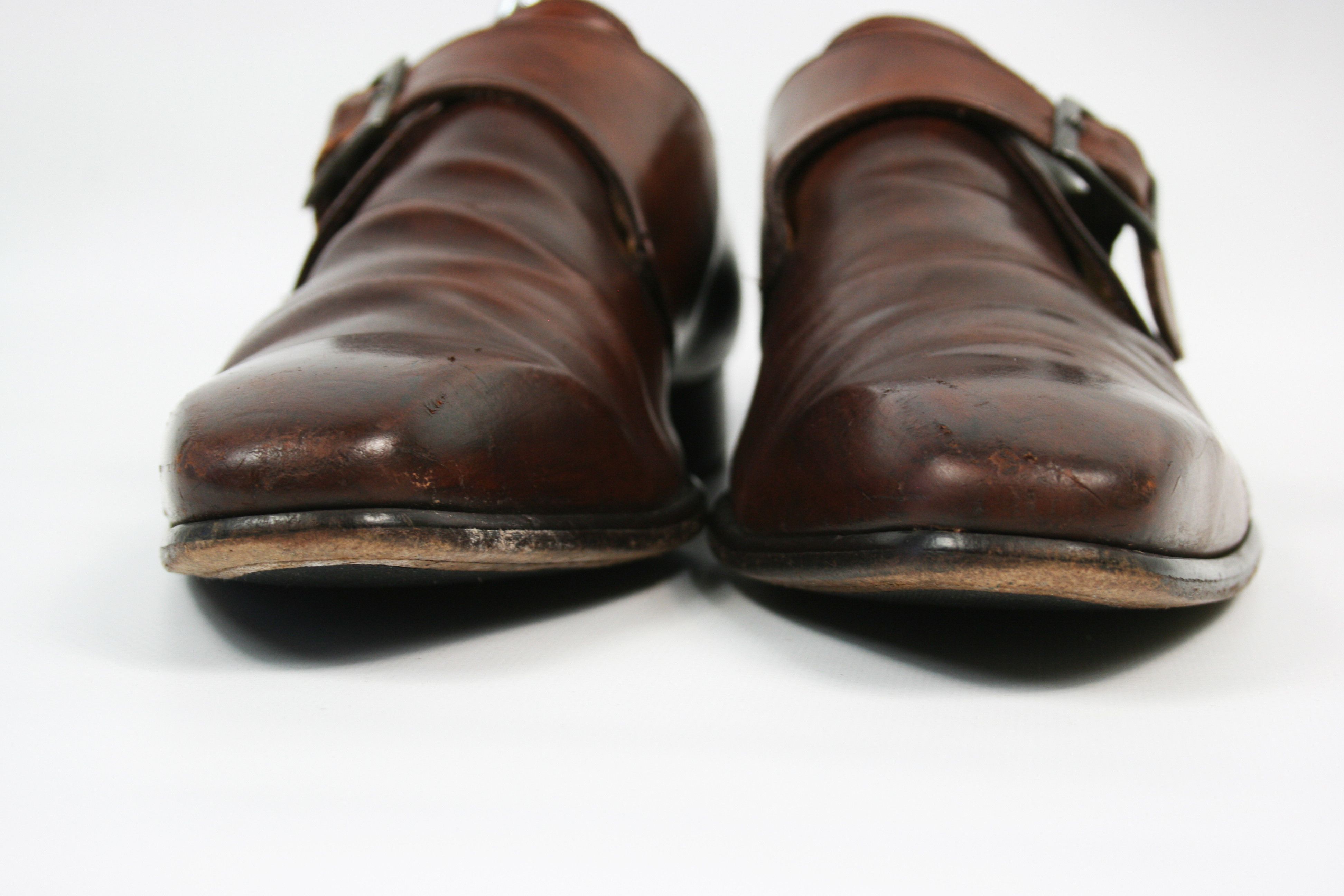 Suitsupply Strap Monk Leather Shoes Size US 9 / EU 42 - 3 Thumbnail