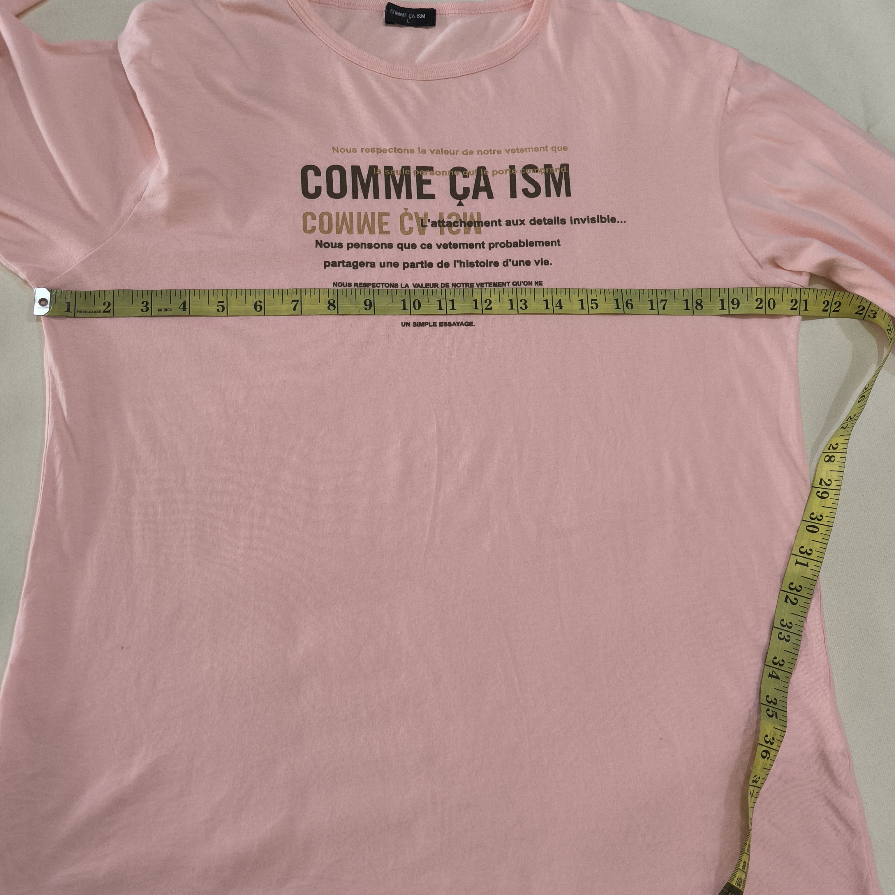 Comme Ca Ism × Japanese Brand × Vintage Comme ca ism Long sleeve tshirt Size L / US 10 / IT 46 - 5 Thumbnail