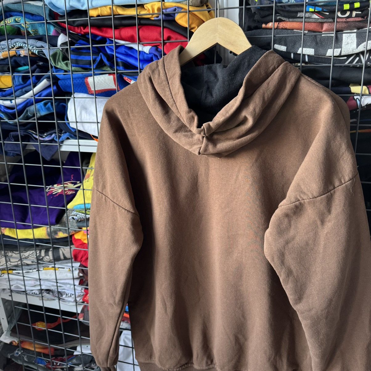 Vintage Vintage Nike Bootleg Brown Hoodie Size US M / EU 48-50 / 2 - 6 Thumbnail