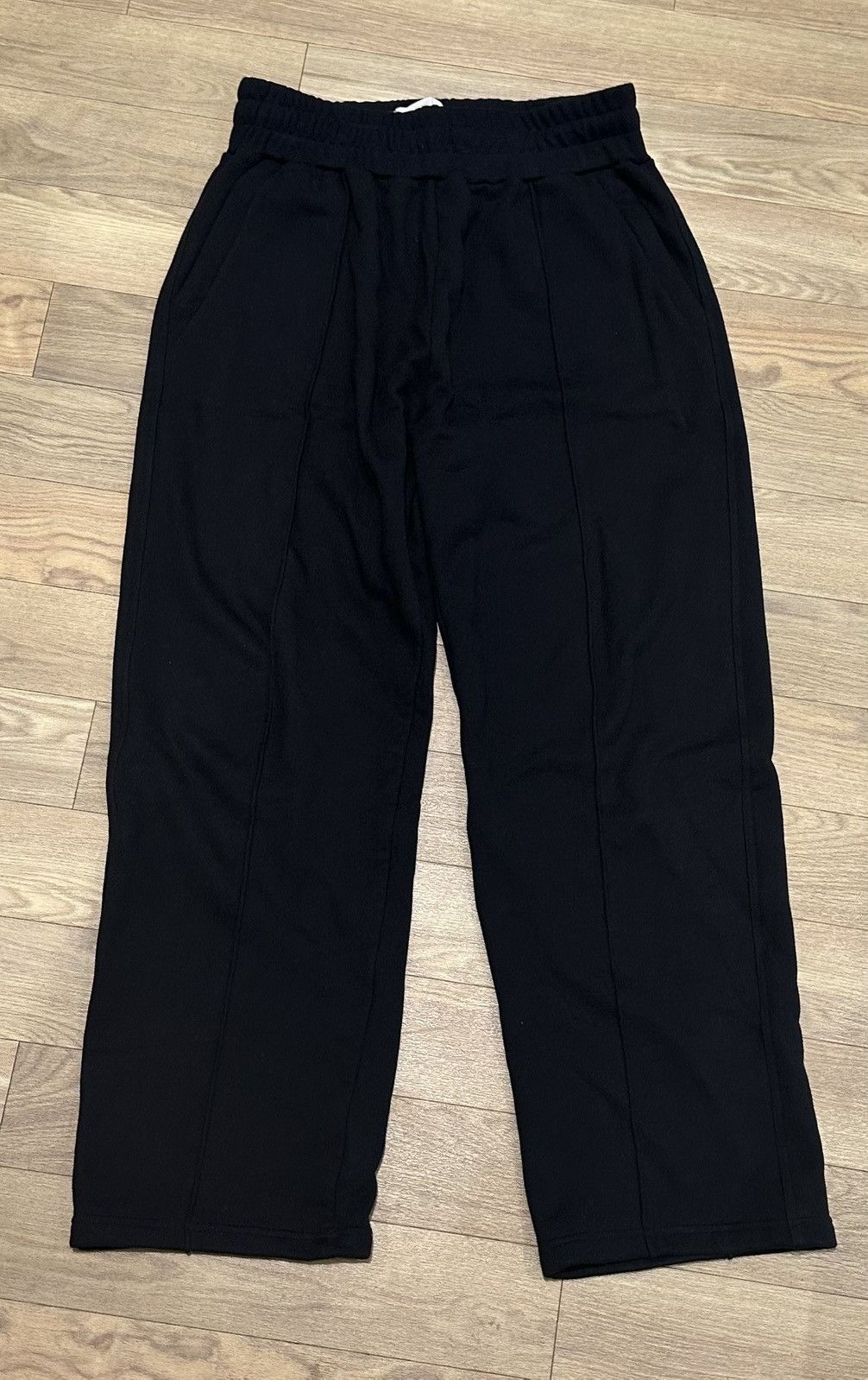 Florence Black Florence Black Black Pleated Sweatpants Size US 43 - 1 Thumbnail