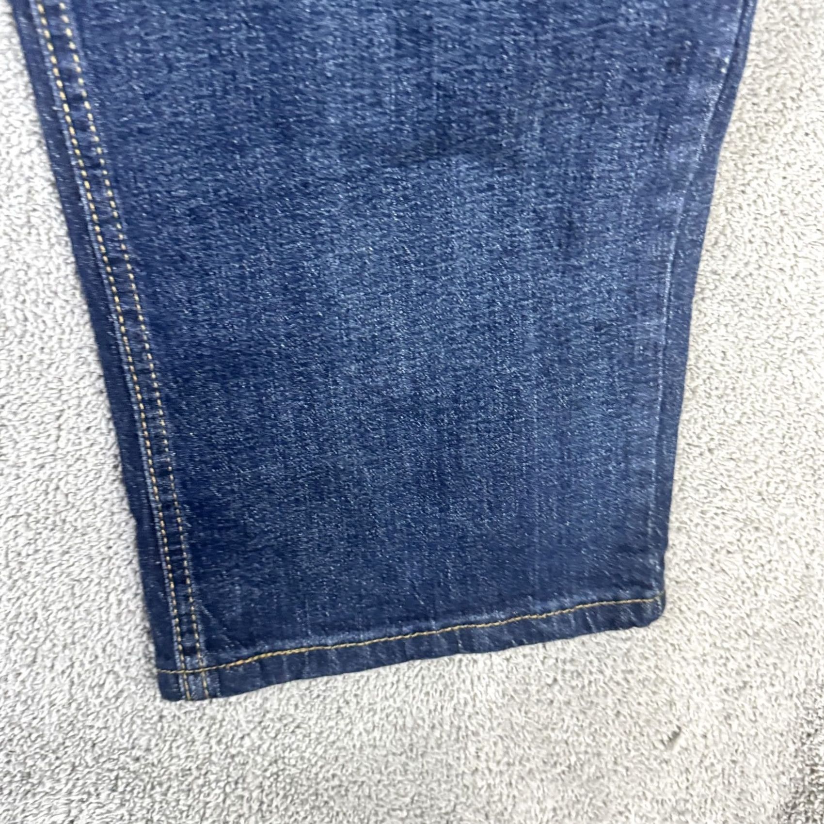 Levi's Levi's 541 Jeans Mens 42x32 Blue Athletic Tapered Denim Medium Wash Casual Pants Size US 42 / EU 58 - 5 Thumbnail