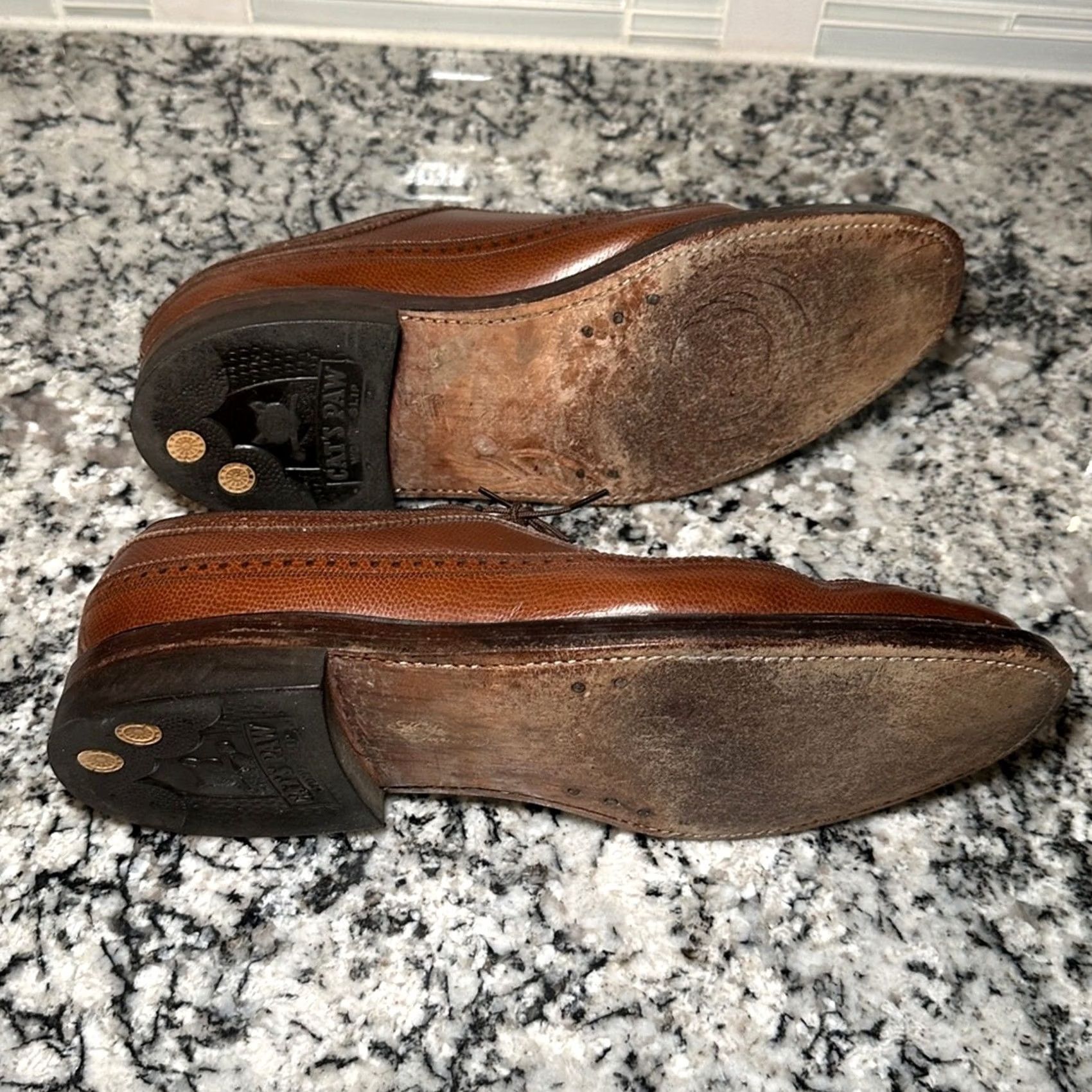 Florsheim Florsheim Imperial Kenmoor Longwing Bluchers Brown - 11.5 B - Goodyear Welted - Leather Oxford Mens Shoes Size US 12 / EU 45 - 7 Thumbnail