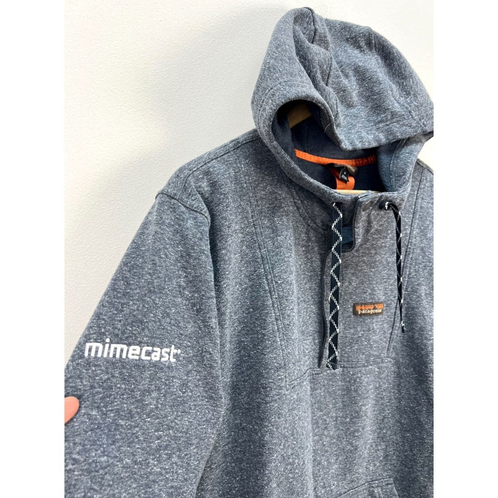 Patagonia VINTAGE Patagonia Hoodie Mens Work Hemp Gray Snap Pullover Size M Size US M / EU 48-50 / 2 - 4 Thumbnail