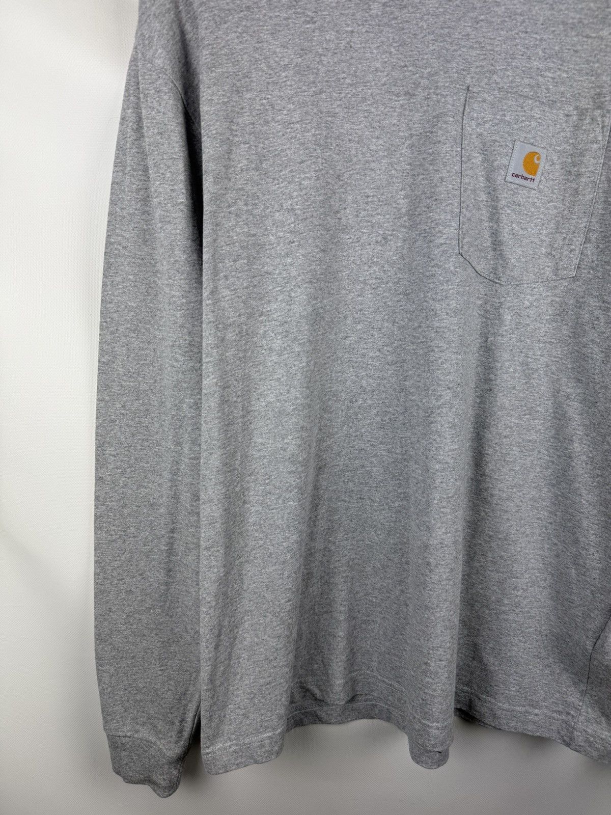 Carhartt Carhartt Men’s Long Sleeve Chest Pocket Logo Cotton T Shirt Size US M / EU 48-50 / 2 - 7 Thumbnail