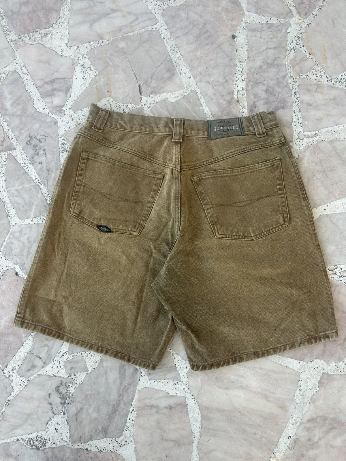 Quiksilver Quiksilver QSD Brown Short Pants Size US 34 / EU 50 - 2 Thumbnail