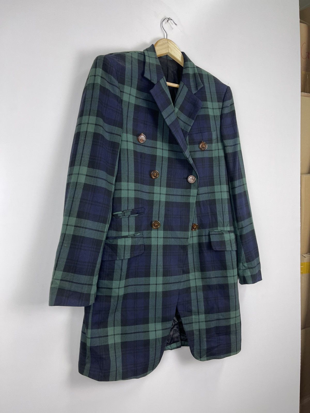 Designer Italian Tartan Jacket made in Italy Size US S / EU 44-46 / 1 - 5 Thumbnail