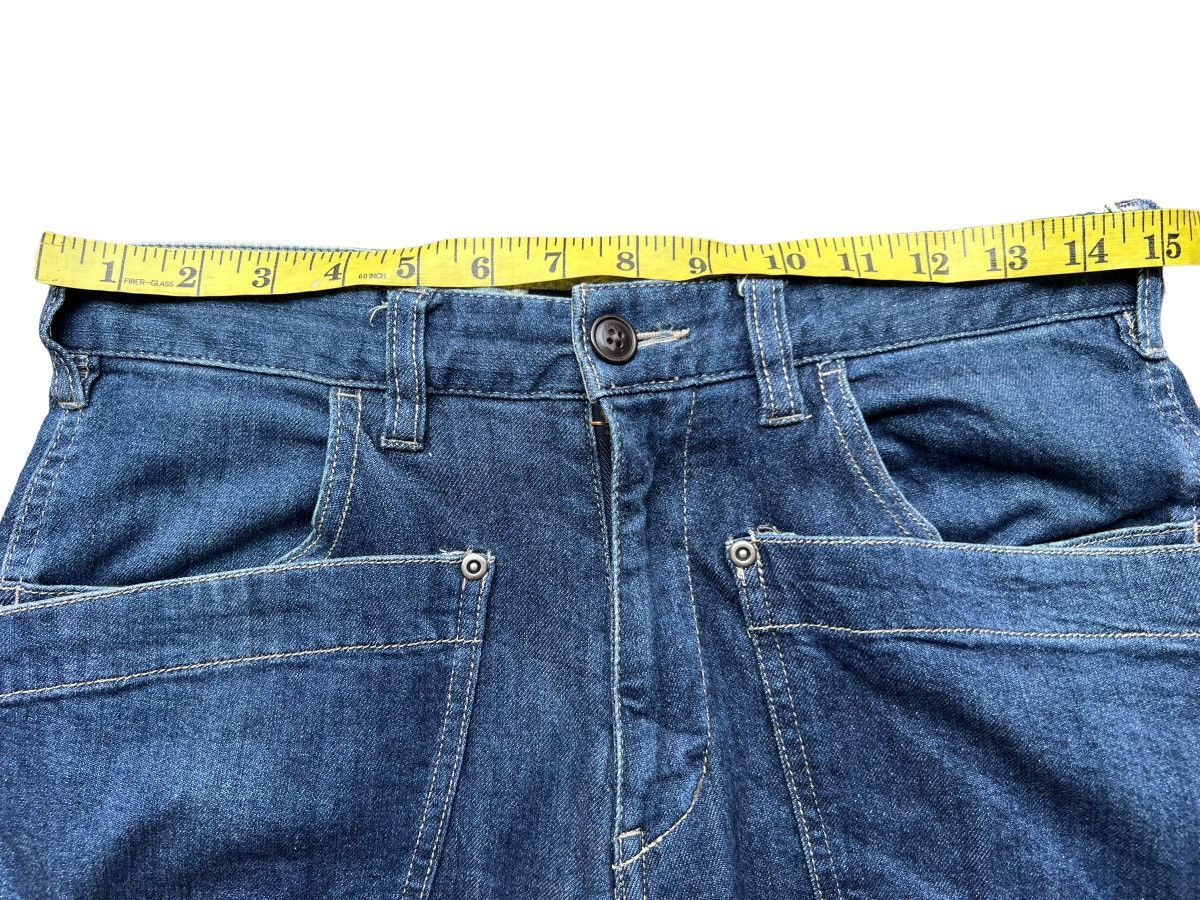 Japanese Brand Rage Blue Japan Multipocket Straight Cut Pants 30x31 Size US 30 / EU 46 - 9 Thumbnail