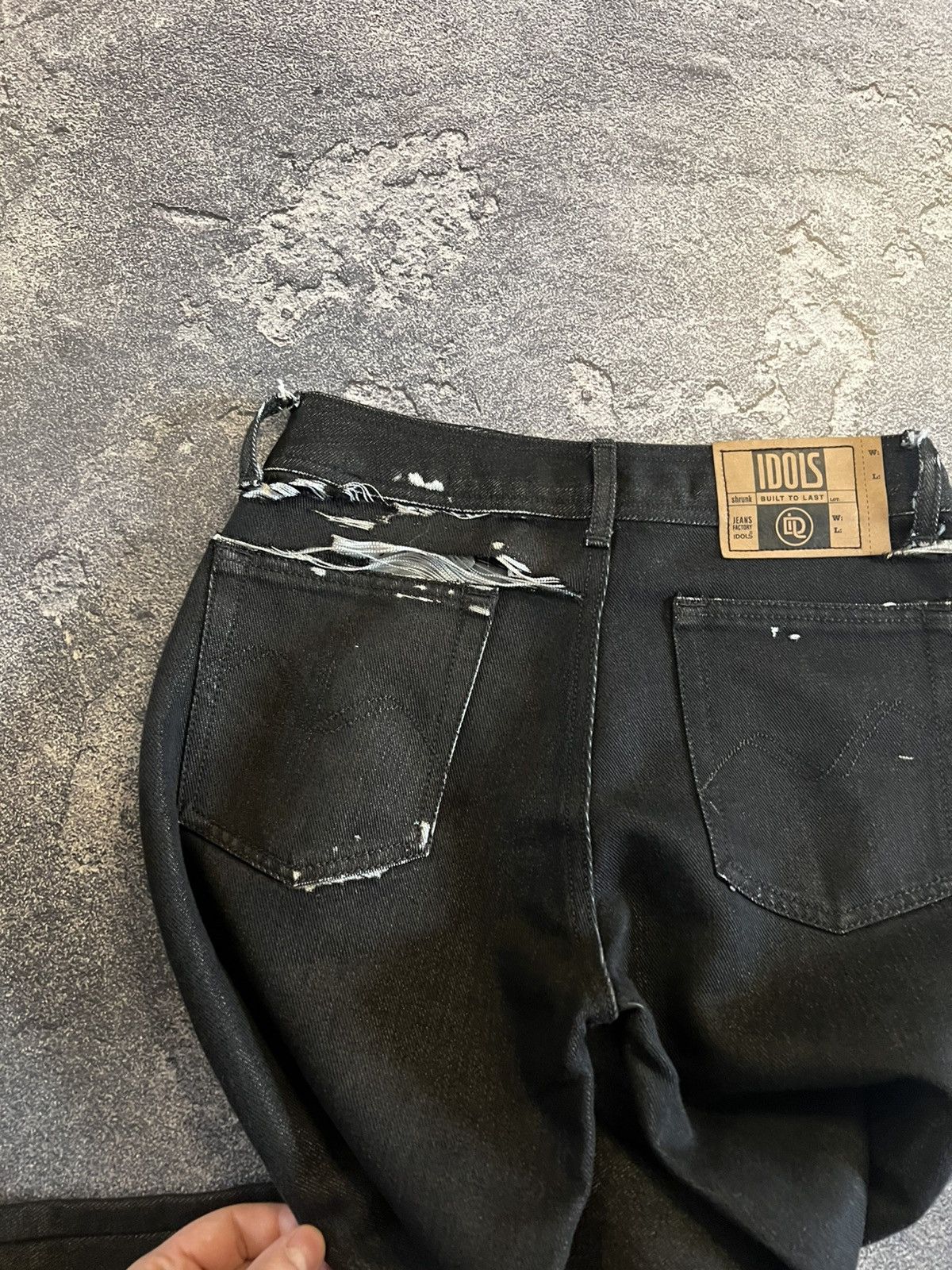 Japanese Brand Japanese Streetwear Glamour Skinny / Balenciaga Style Y2K Size US 28 / EU 44 - 5 Thumbnail